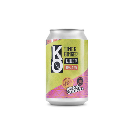 Kenyan Originals Lime and Ginger Cider 330ml