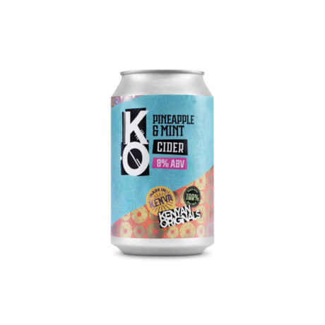 Kenyan Originals Pineapple & Mint Cider Can 330ml