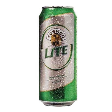 Tusker Lite Beer Can 500ml