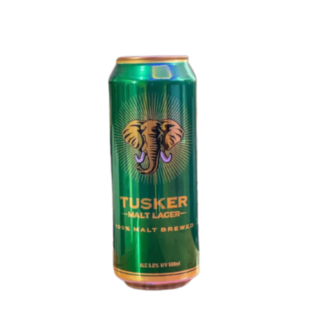 Tusker Malt Beer Can 500ml